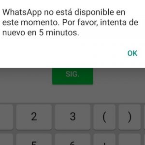 WhatsApp registró caída en su servicio