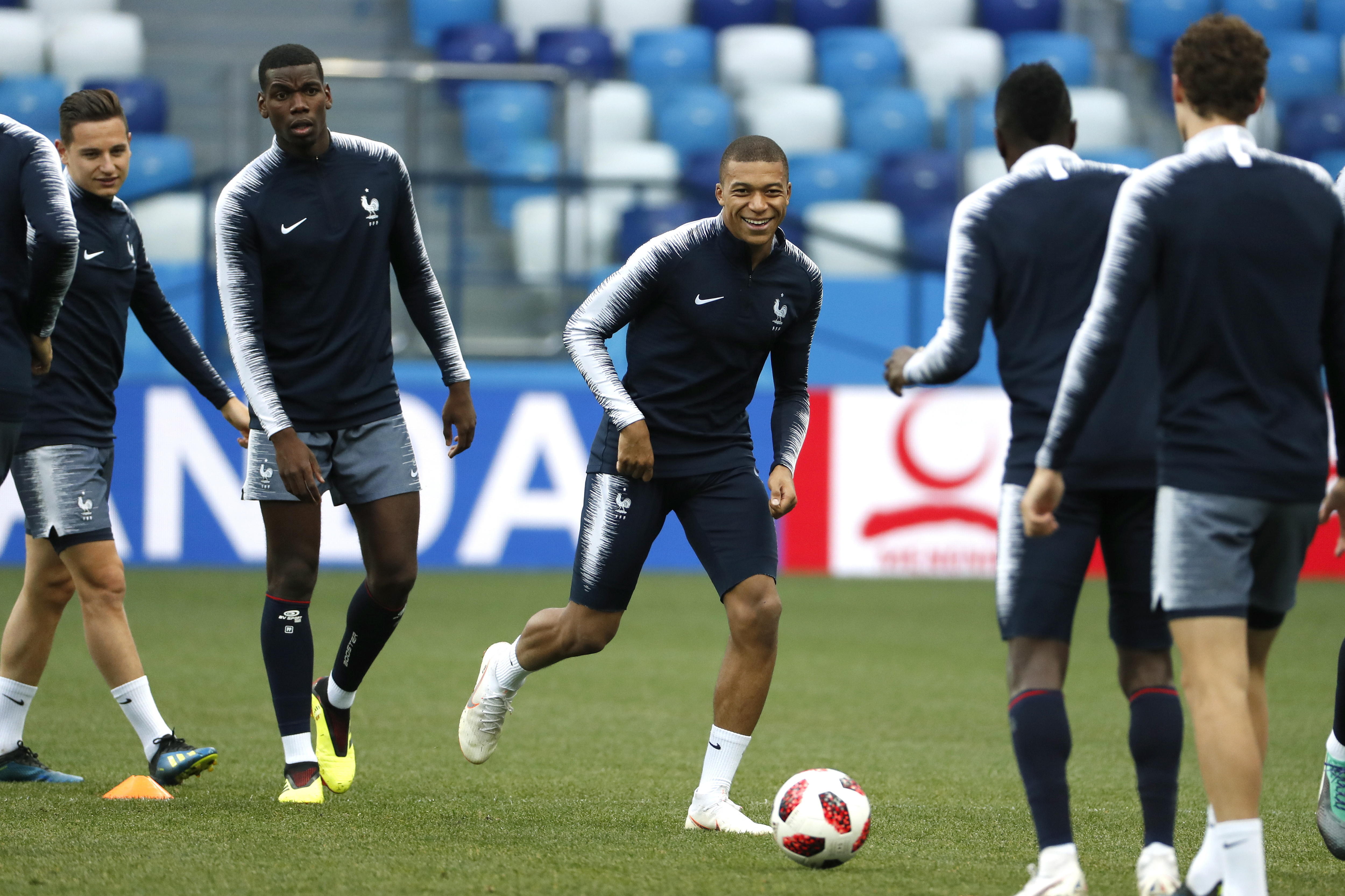 Entrenamiento de Francia