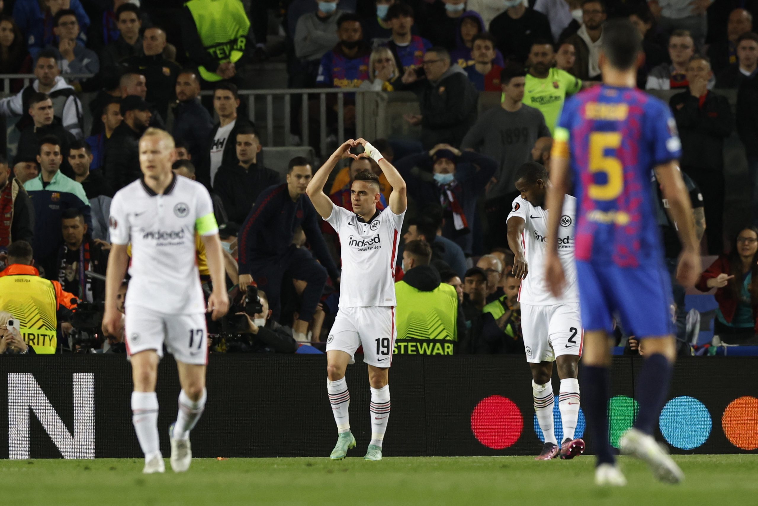 Europa League - Quarter Final - Second Leg - FC Barcelona v Eintracht Frankfurt